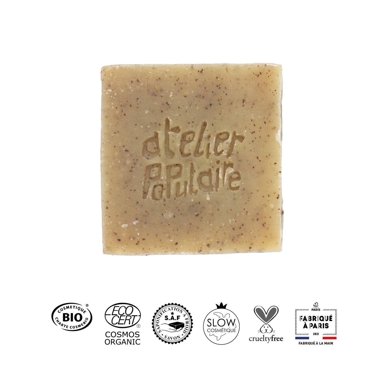 atelier populaire Soin Exfoliant Détente cellulaire certifié BIO