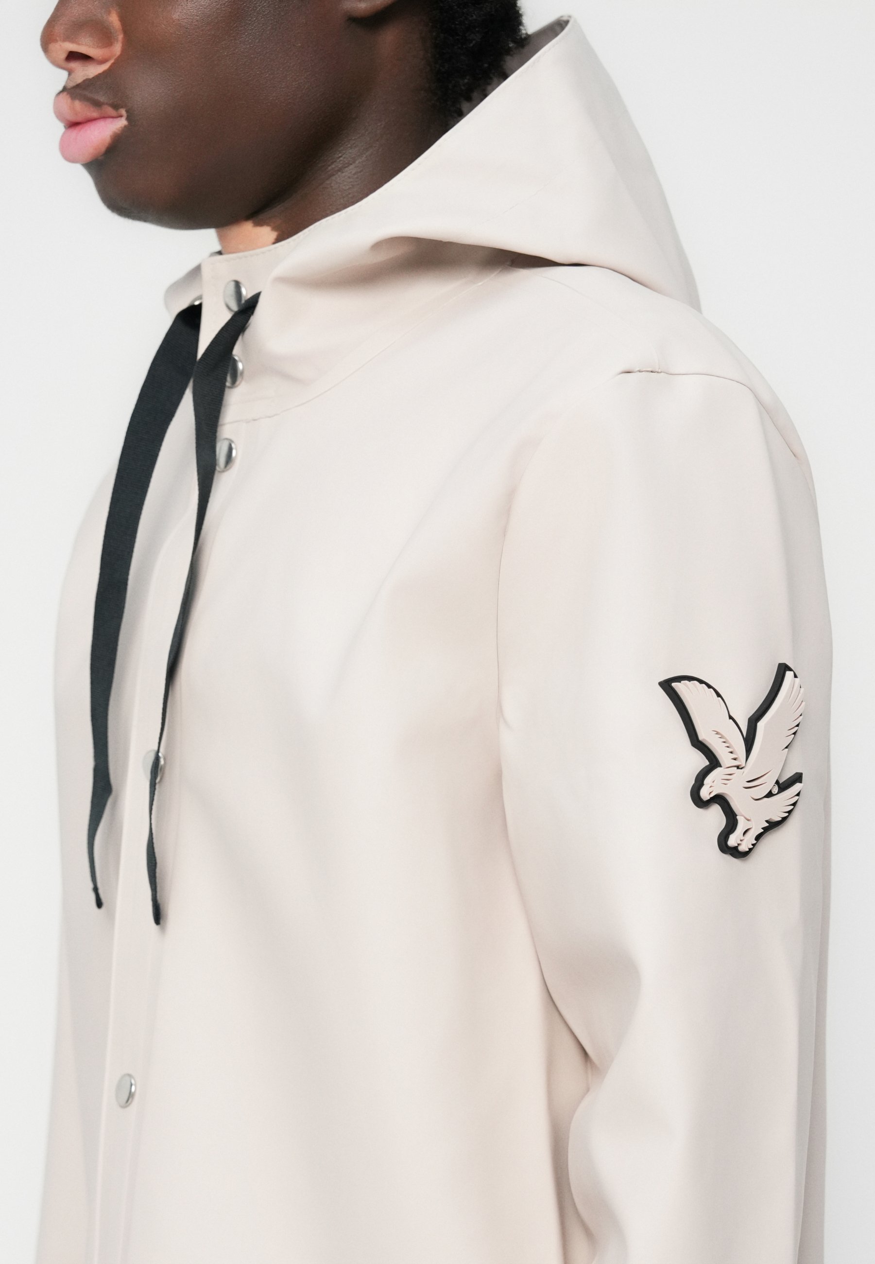 Stutterheim STUTTERHEIM X LYLE & SCOTT JACKET - Waterdichte jas - licht zand