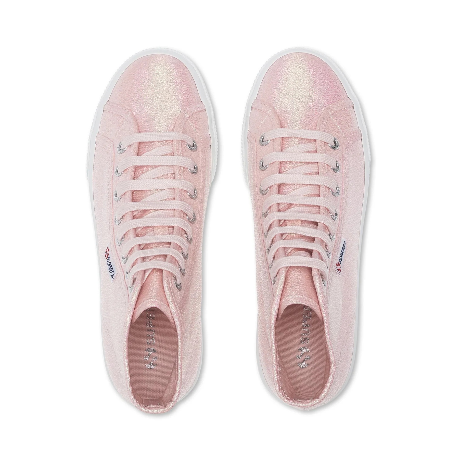 2708 HI TOP LAME-PINK ISH IRIDESCENT