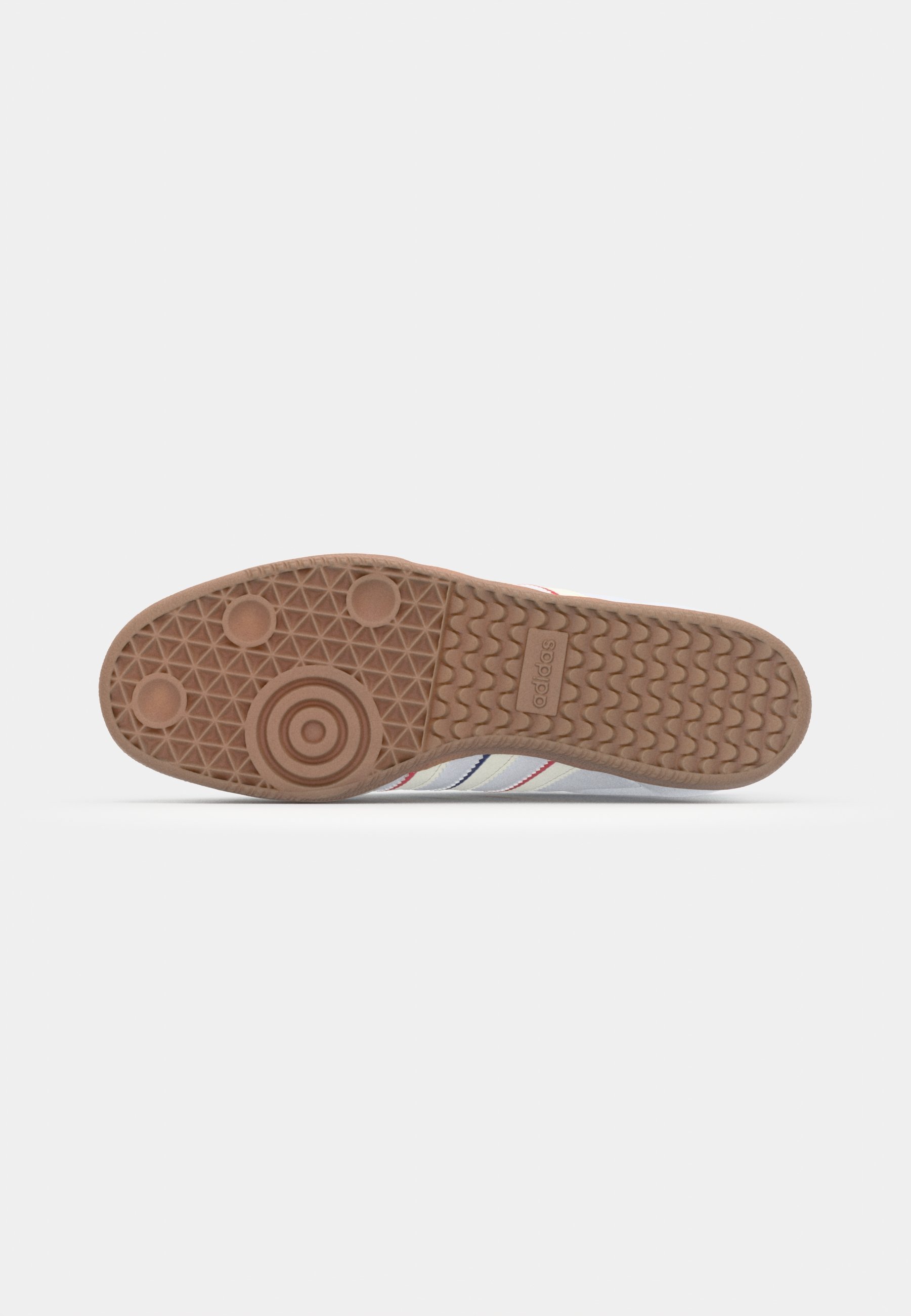 adidas Originals SAMBA LICENSED UNISEX - Zaalvoetbalschoenen - wit/helderblauw/zuiver robijnrood