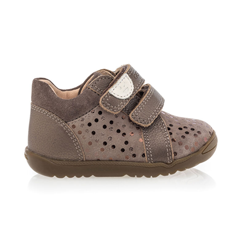 Brune joggesko til babyjente