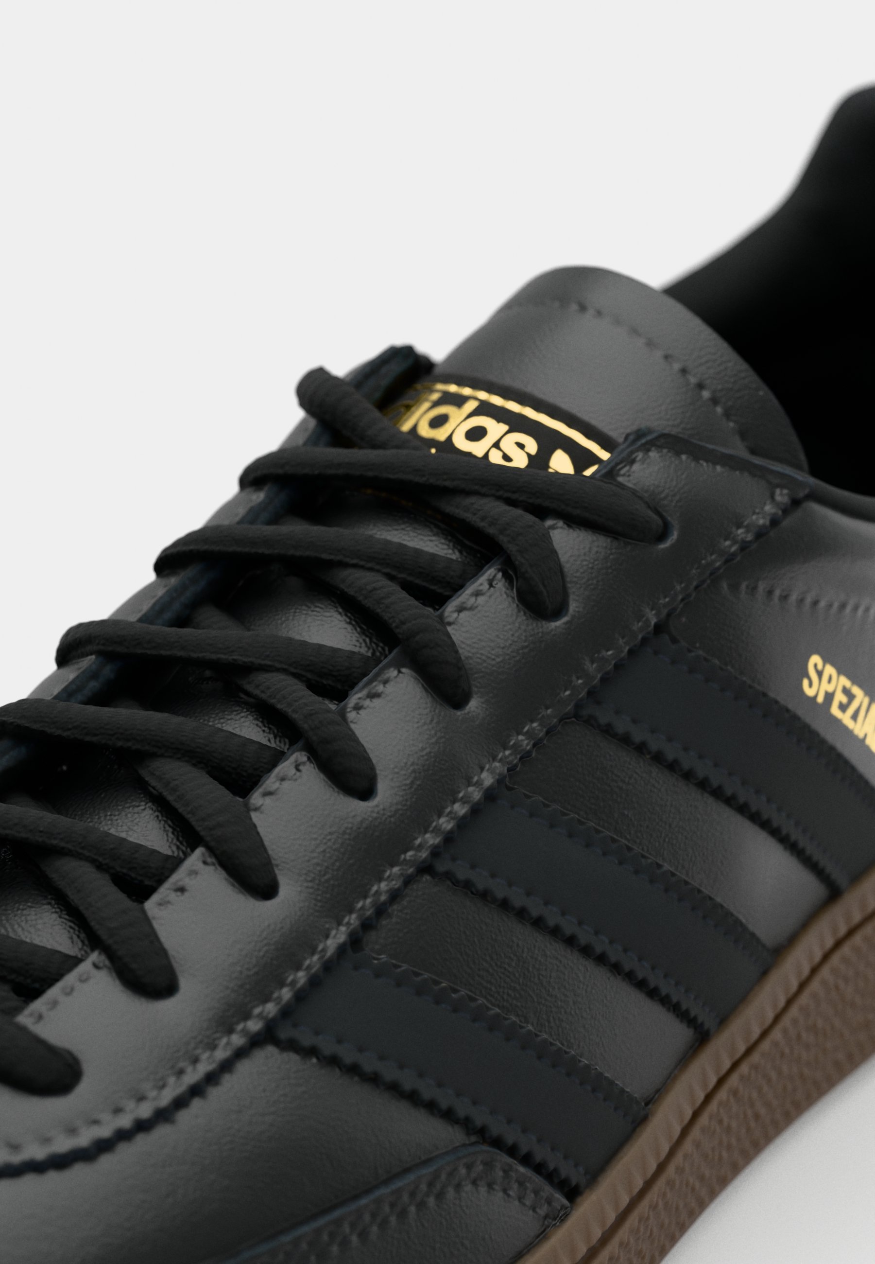 adidas Originals HANDBALL SPEZIAL UNISEX - Scarpe da ginnastica - nero/carbonio/oro metallizzato