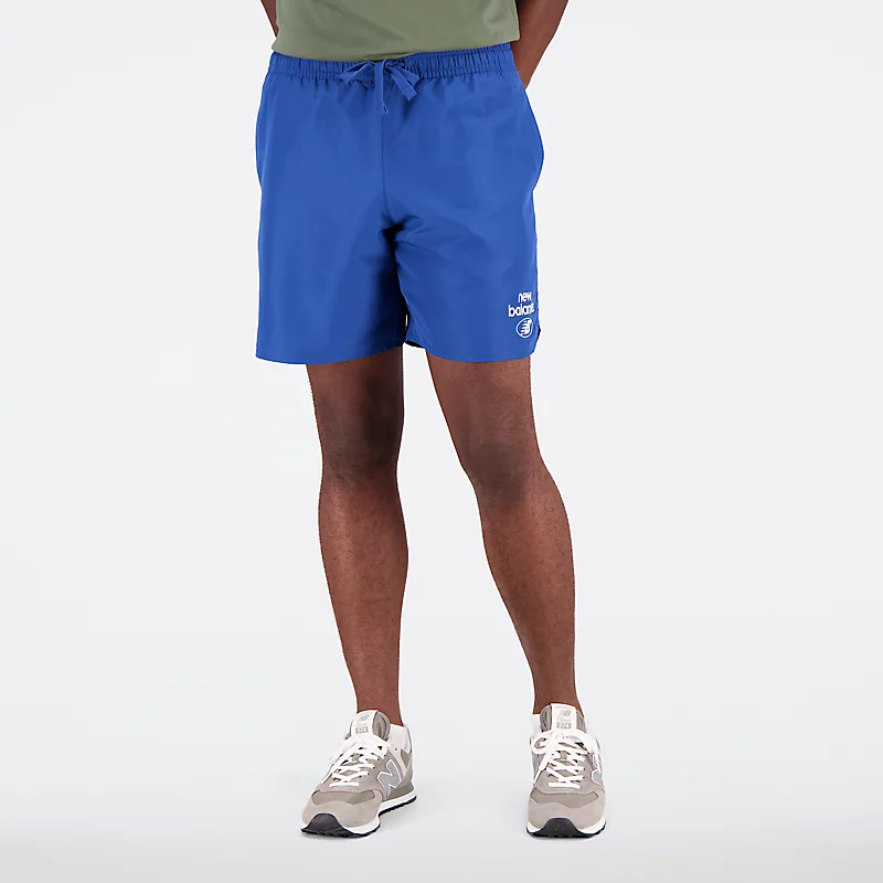 Short tissé pour homme Essentials Reimagined - BLEU ATLANTIQUE