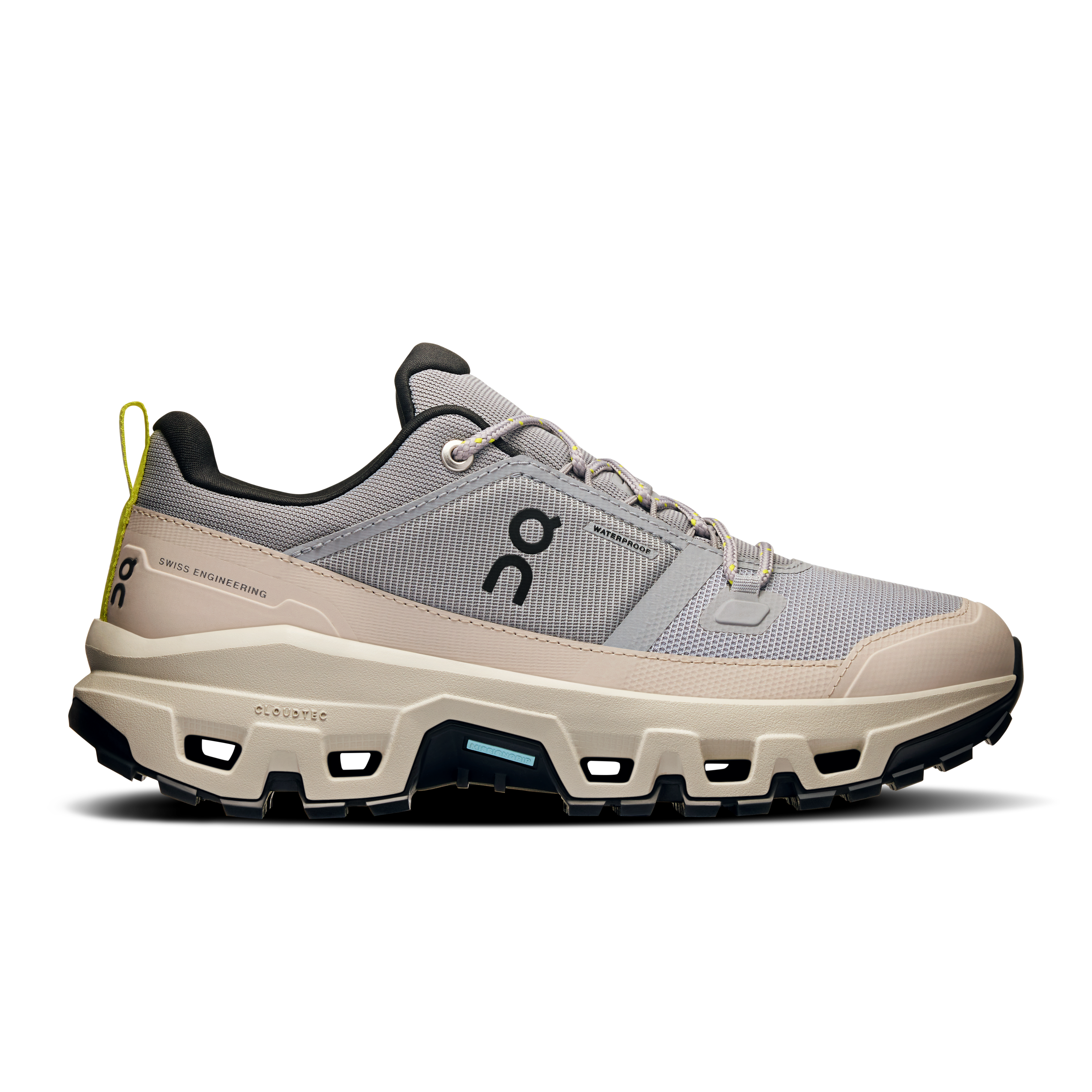 On Cloudrock Low WP Alloy Damenschuh | Eis