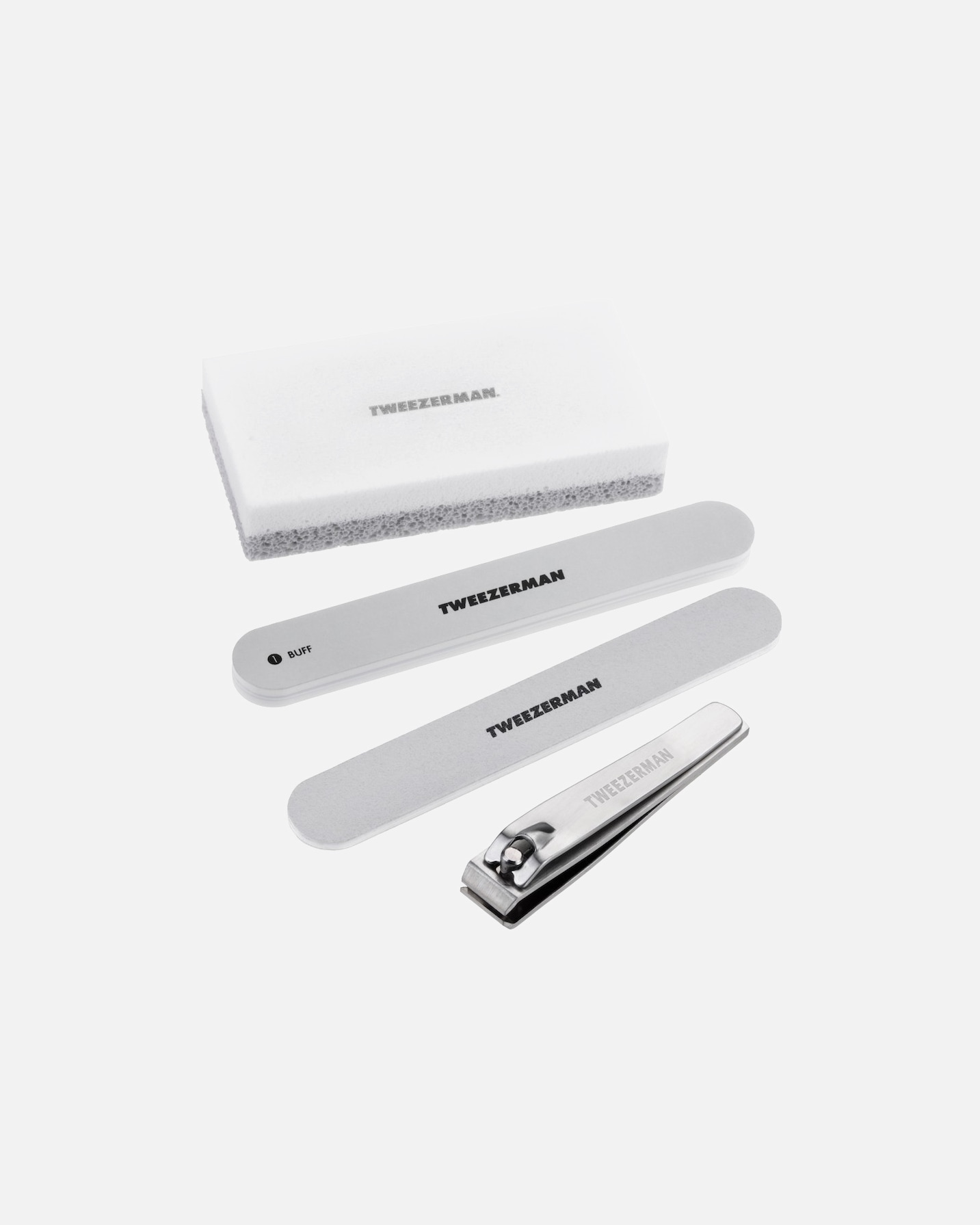 Kit de soin des ongles Tweezerman, kit de pédicure essentiel -