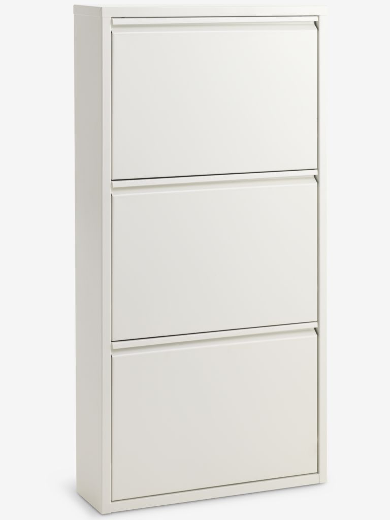 HALLENSLEV HALLENSLEV Ormarić za cipele s 3 pretinca, bijeli