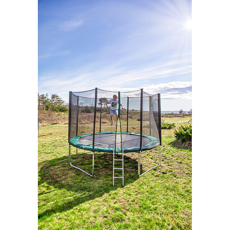 Trampoline 3,6 m, med sikkerhetsnett