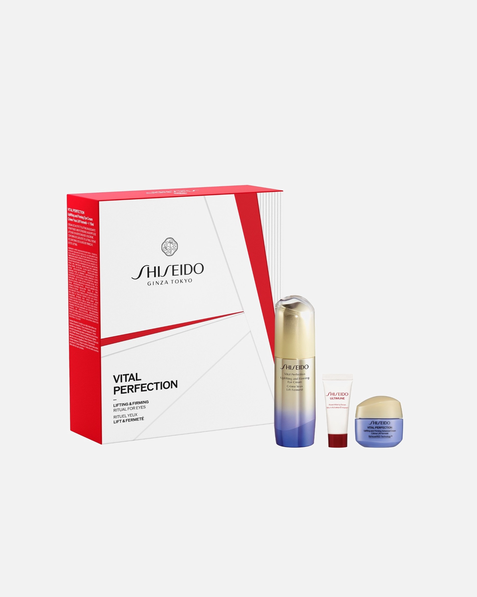 Shiseido Vital Perfection Lifting & Firming Eye Ritual – set za njegu lica iz 1 dijela