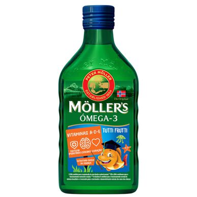 Möller's Tutti Frutti Omega 3 prehransko dopolnilo za otroke 250 ml