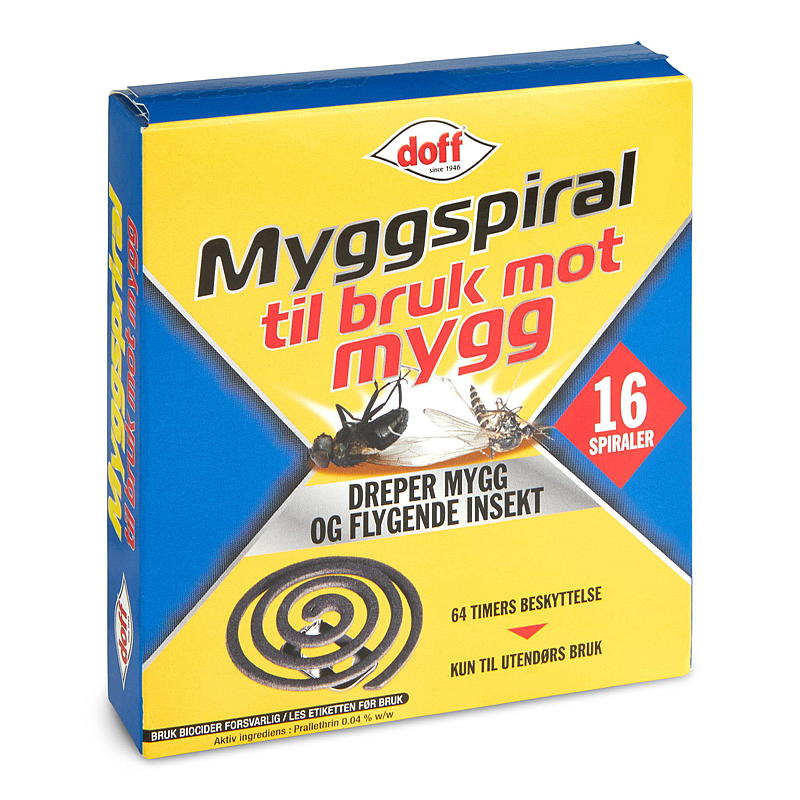 Doff Mosquito Coil confezione da 16, Doff