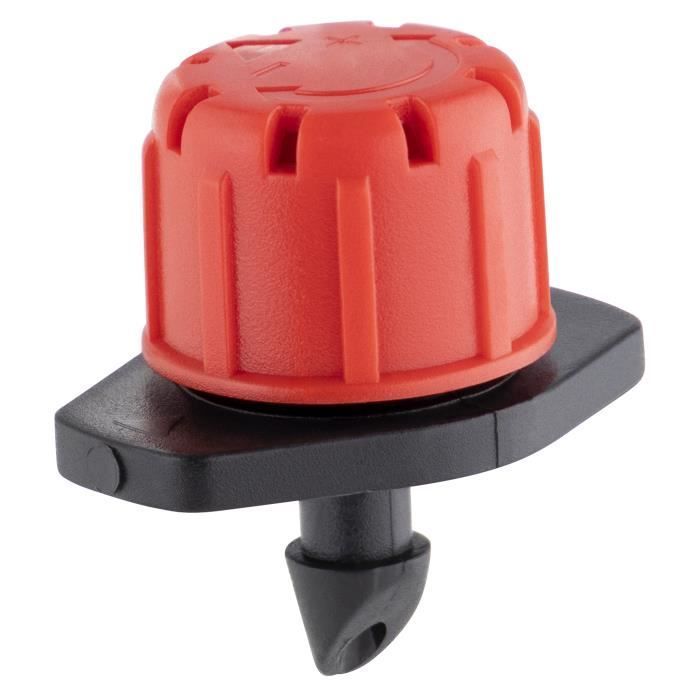 10 goutteurs réglables 0-70 litres / heure pour arrosage goutte à goutte AROZ
