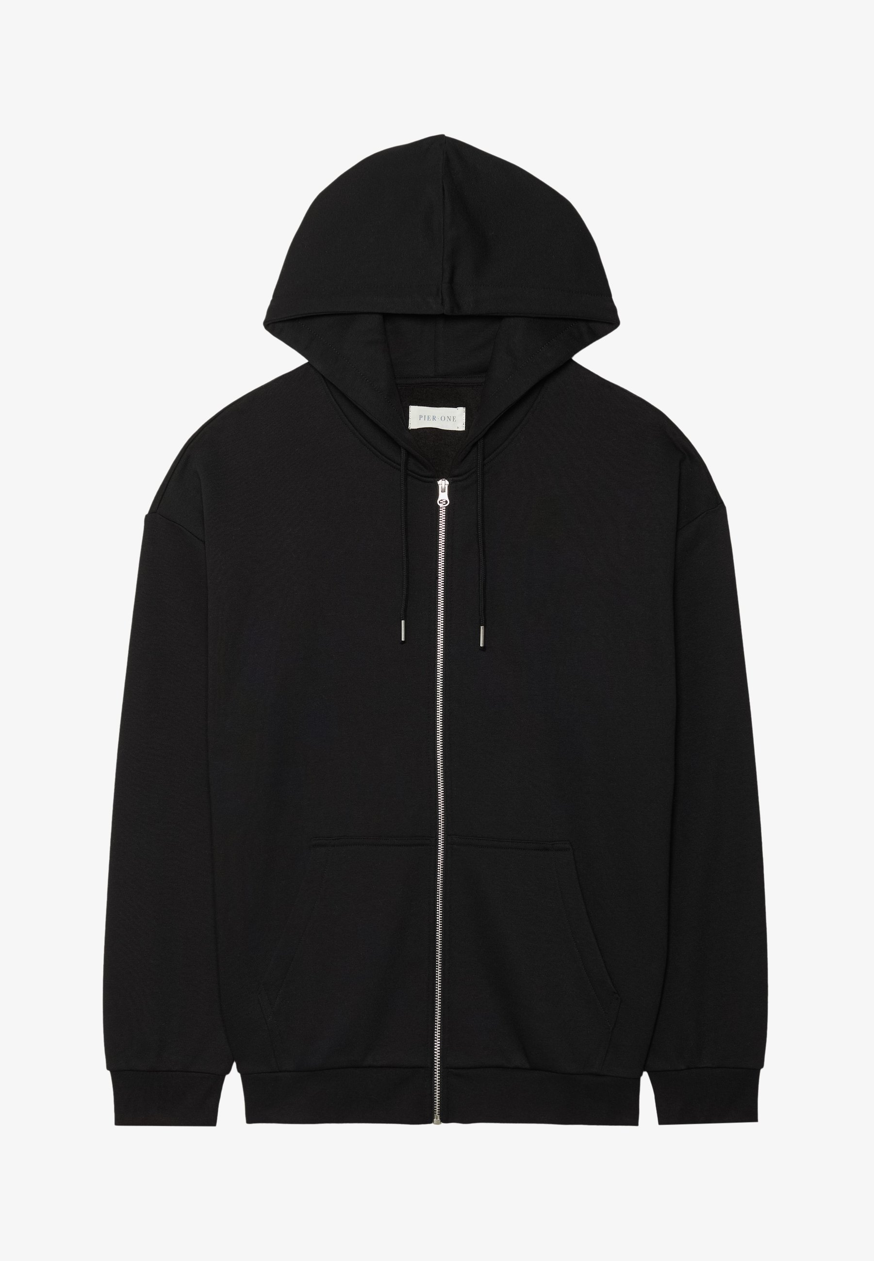Pier One sweatshirt met rits - zwart