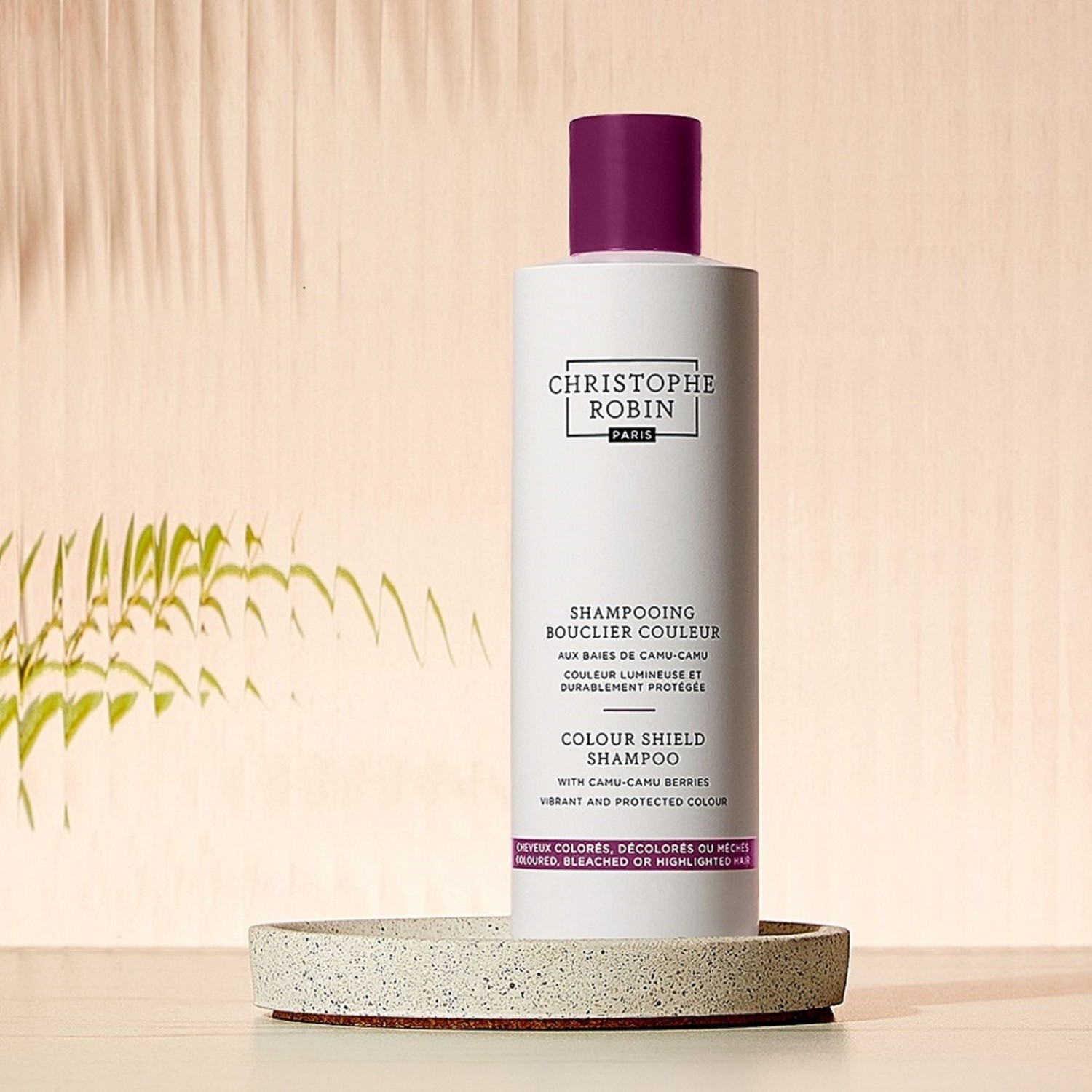 Christophe Robin Shampooing bouclier couleur aux baies de camu-camu