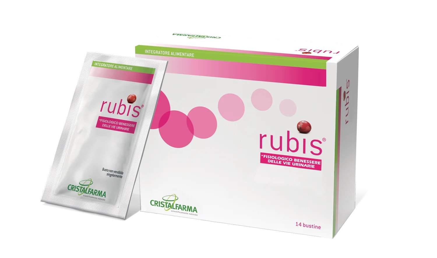 CRISTALFARMA Rubis-supplement 14 zakjes