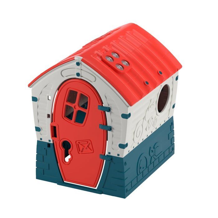 Playhouse - Dream House - Twilight - Plastic - Red - Self-assembly required