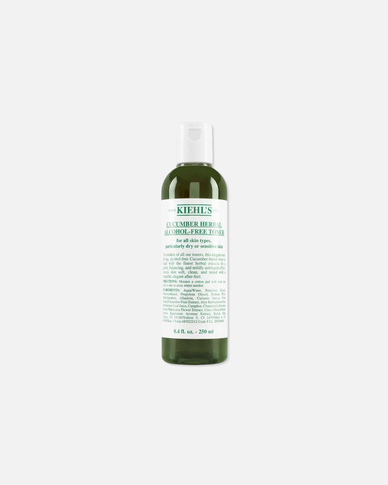 Tônico Facial Kiehl's com Pepino e Ervas, Sem Álcool - 250 ml