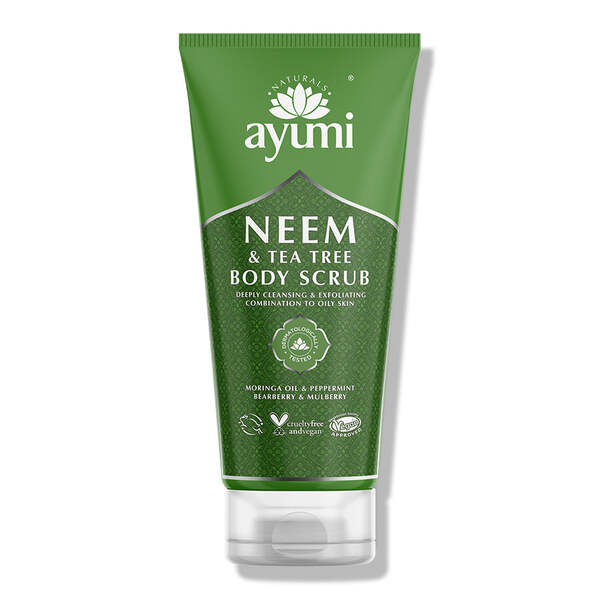 Ayumi Naturals Neem ir arbatmedžio kūno šveitiklis 200ml