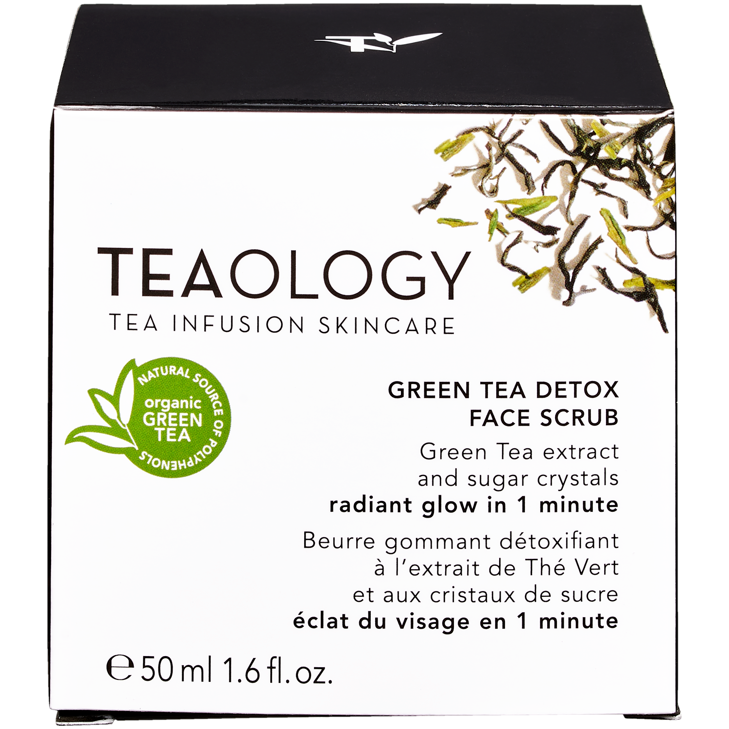 Teaology Scrub Viso 50ml Tè Verde