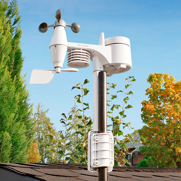 5 in 1 Wetter-Center, schwarz