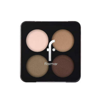 Flormar-luomiväripaletti 4 Sveitsiläinen suklaa 6 g 6 g