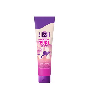 Aussie Work That Curl Cream krema brez izpiranja za kodre in valovite lase 160 ml