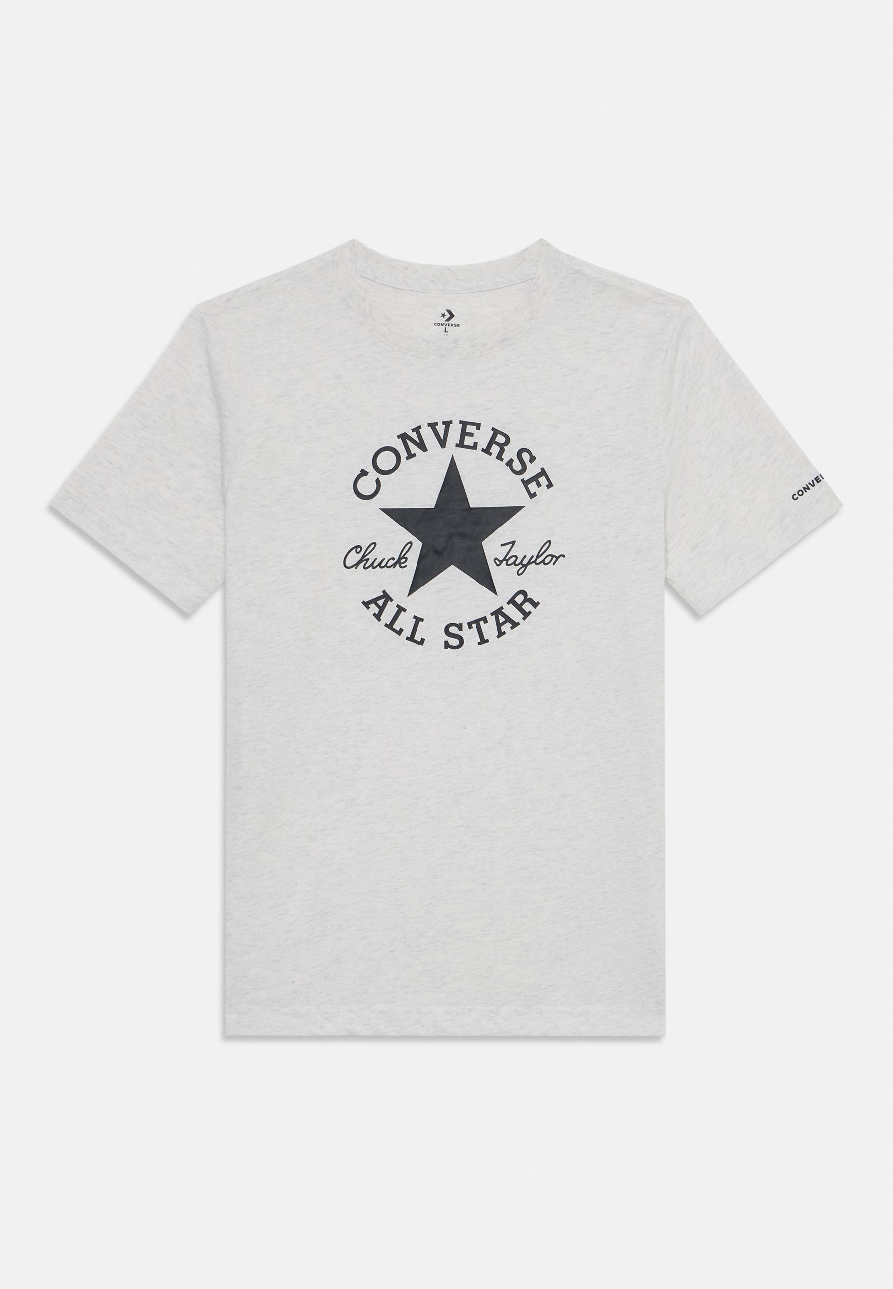 Converse DISSECTED CHUCK PATCH TEE - T-shirt stampata - betulla mélange
