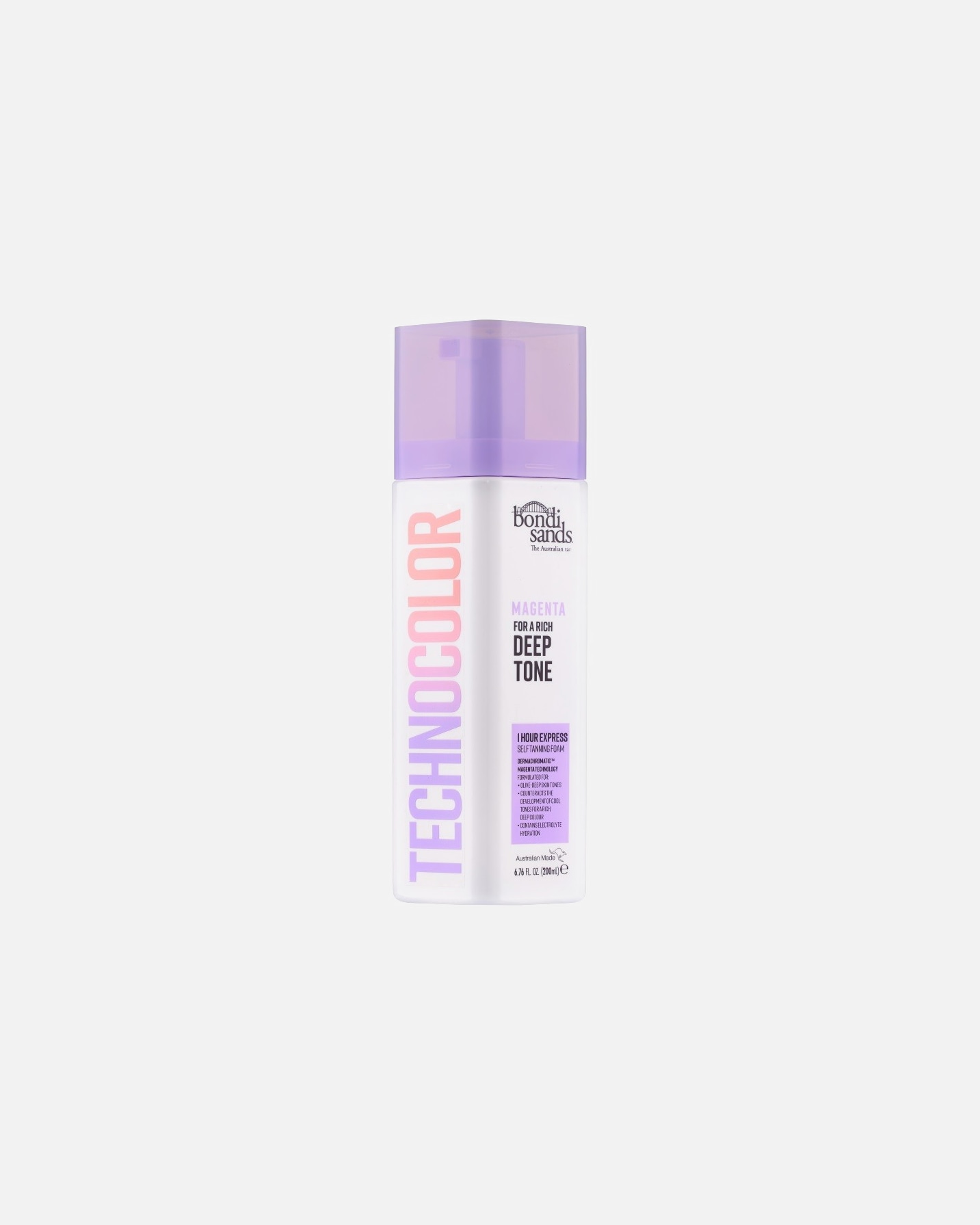 Bondi Sands zelfbruinende schuim Technocolor 1 uur express – 200 ml