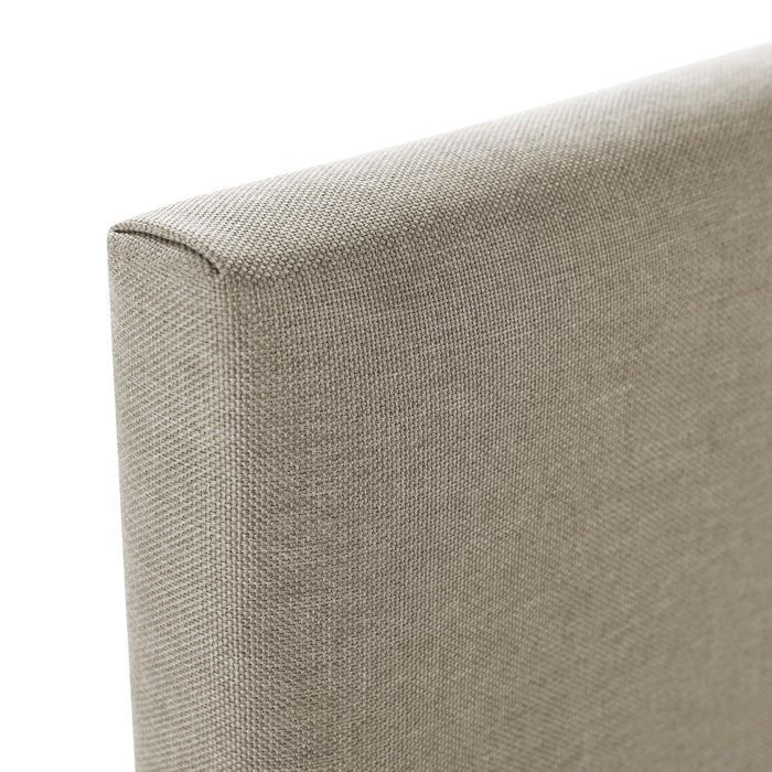 Sommier tapissier Aura + tête de lit 140x190 cm Beige, hauteur 30 cm