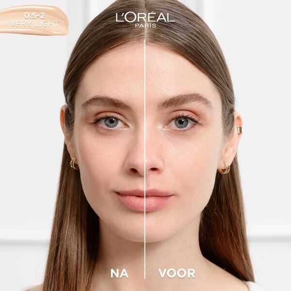 „L'Oréal Paris True Match Nude 0.5-2“ labai lengvas putlinantis tonuotas serumas, 30 ml