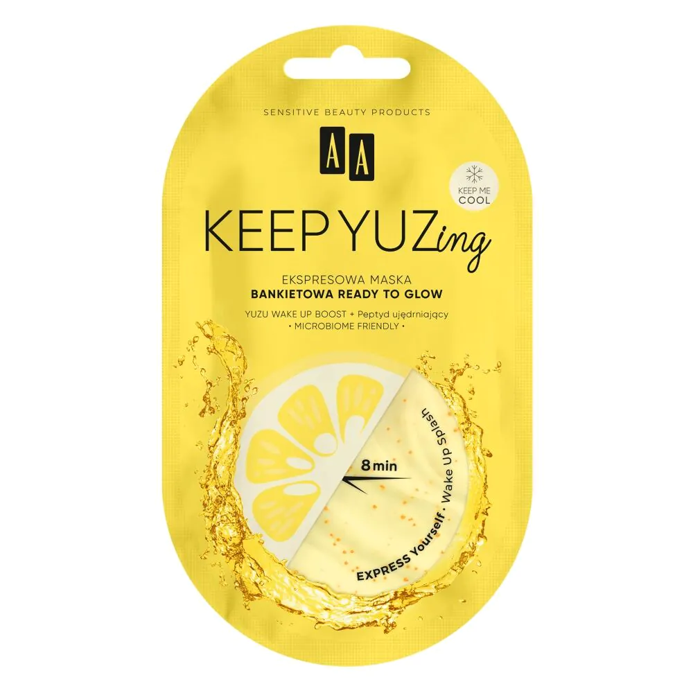 AA Keep Yuzing Ekspresowa maska bankietowa Ready To Glow