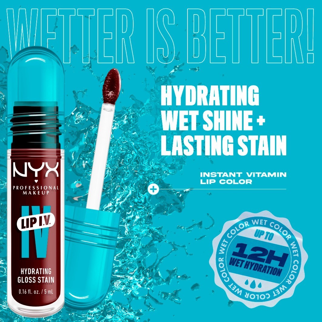 NYX Professional Makeup lūpų blizgis Lip IV - 5 ml