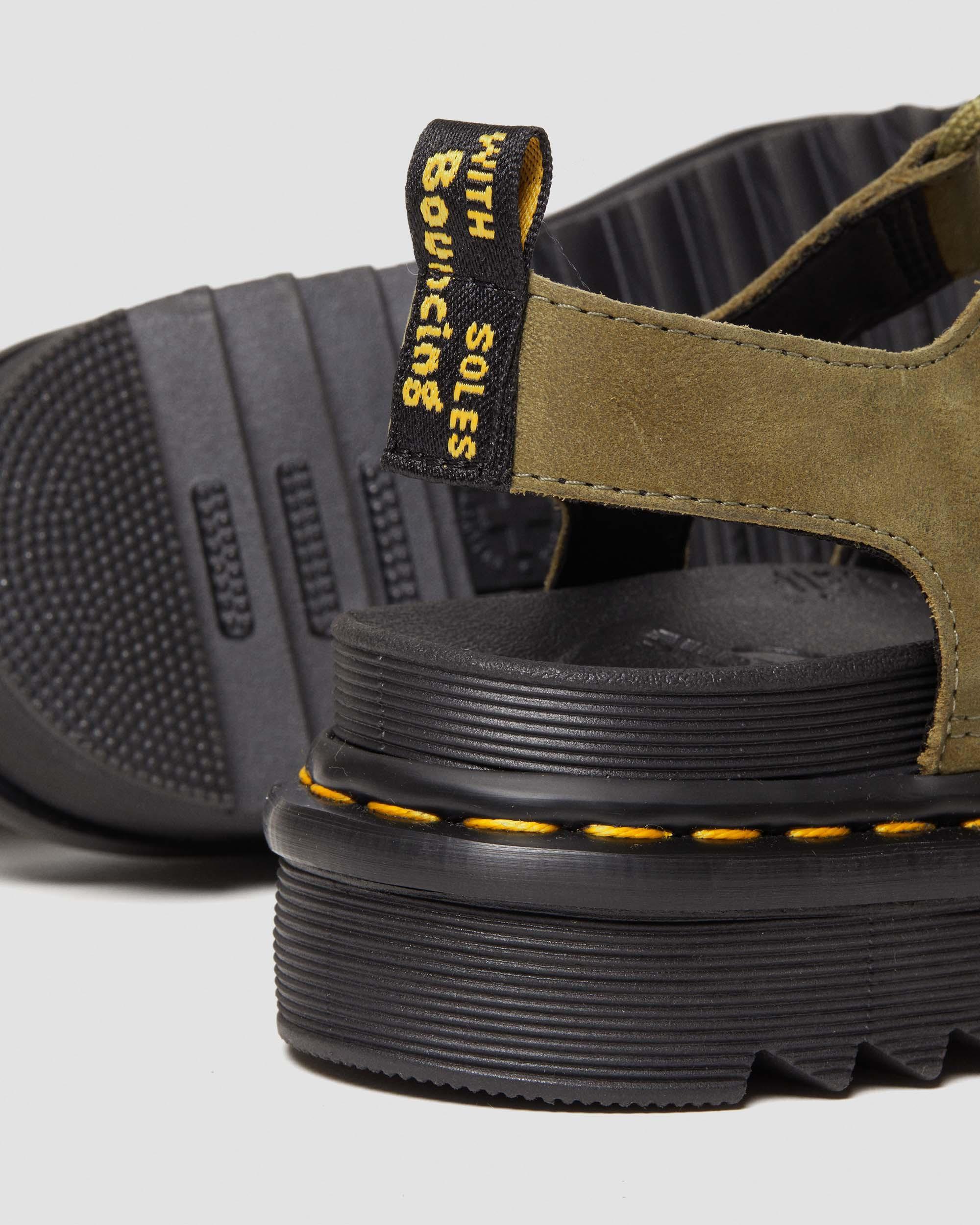 Nartilla Tumbled Nubuck Leder Gladiatorsandalen