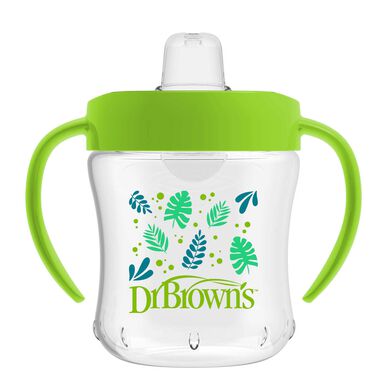 Dr. Brown's 6M pereinamojo laikotarpio puodelis 180 ml