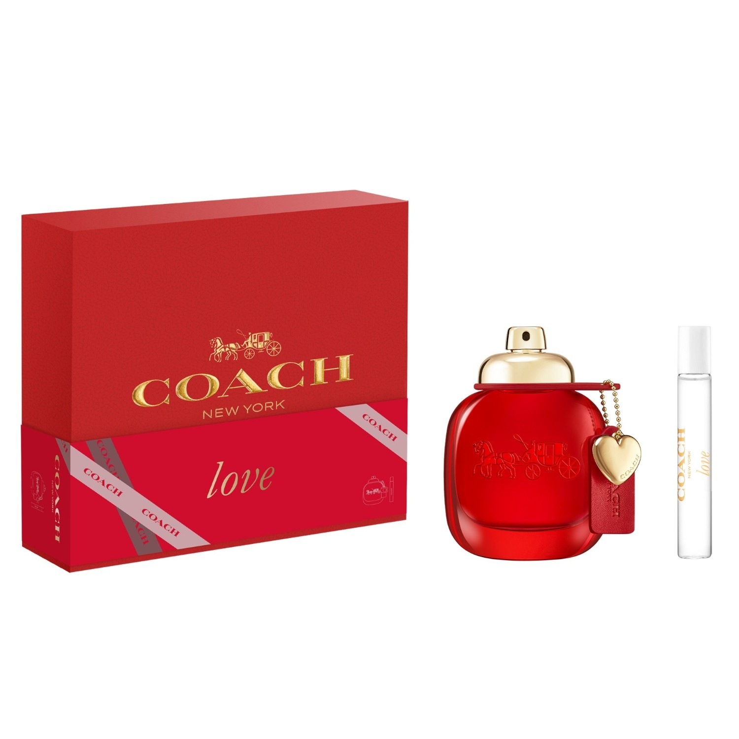 COACH set mirisa Coach Love poklon set parfemska voda 50 ml + putni sprej 7,5 ml - COACH LOVE EDP+SET+50