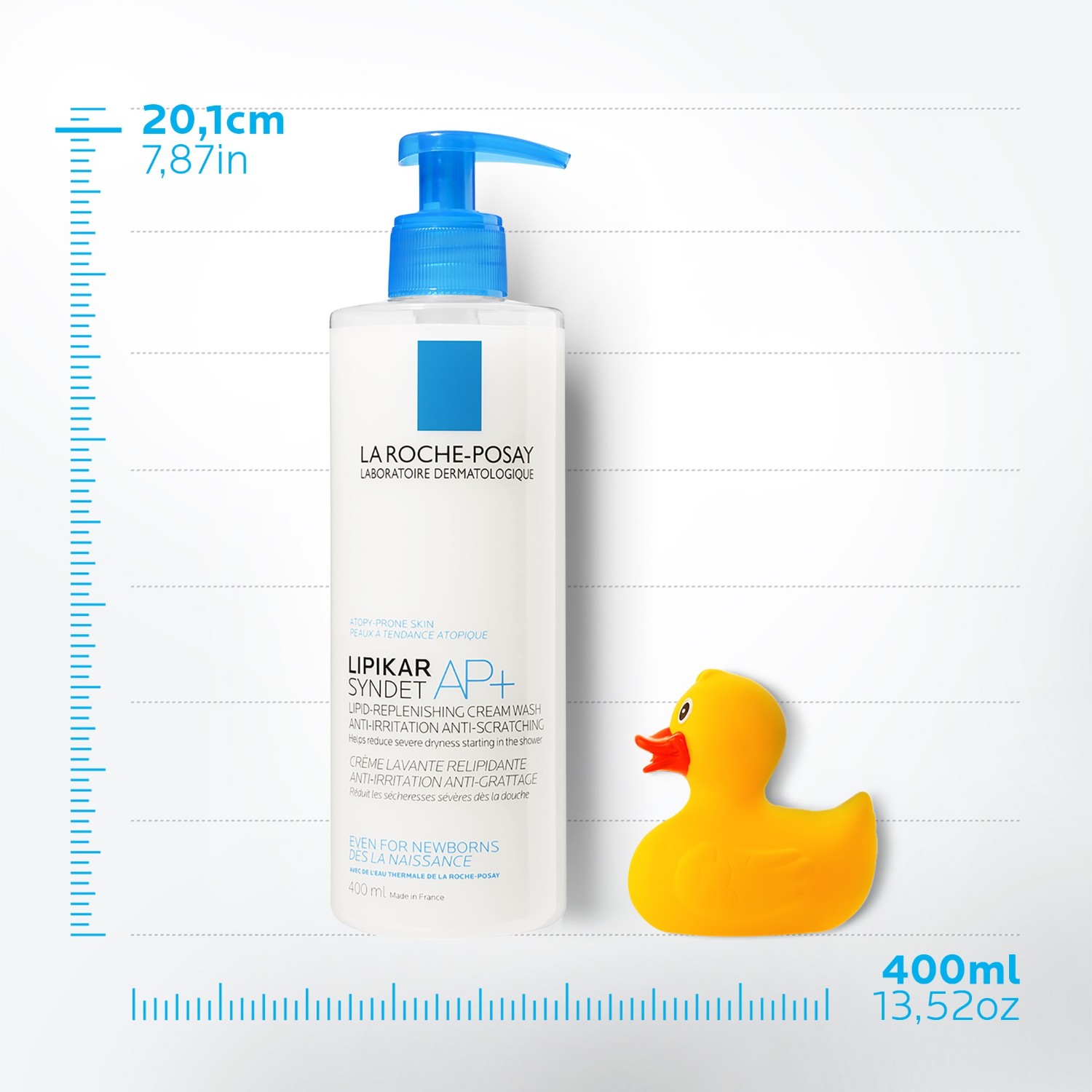 La Roche-Posay Lipikar Syndet AP+ Crème lavante relipidante 200ml