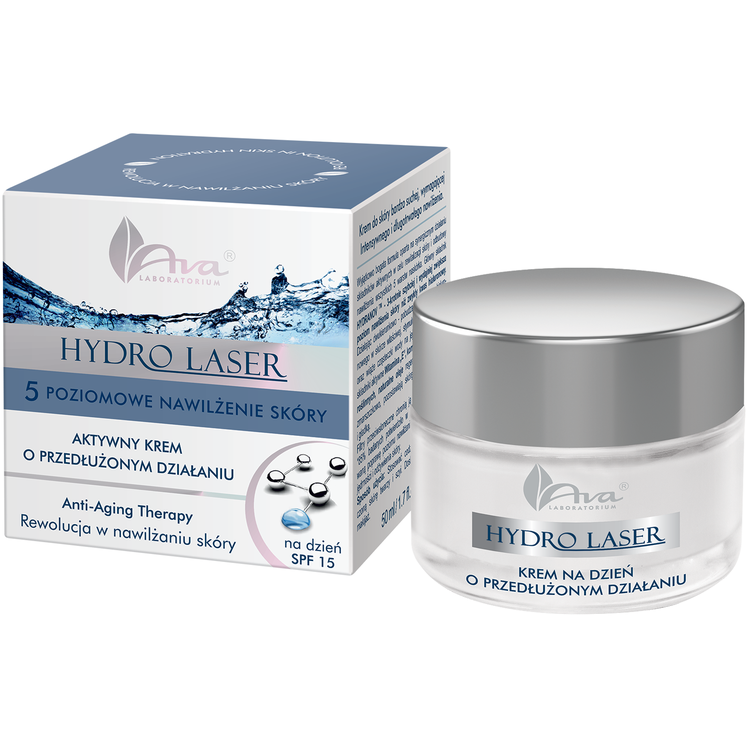 Ava Hydro Laser Day Face Cream 50ml