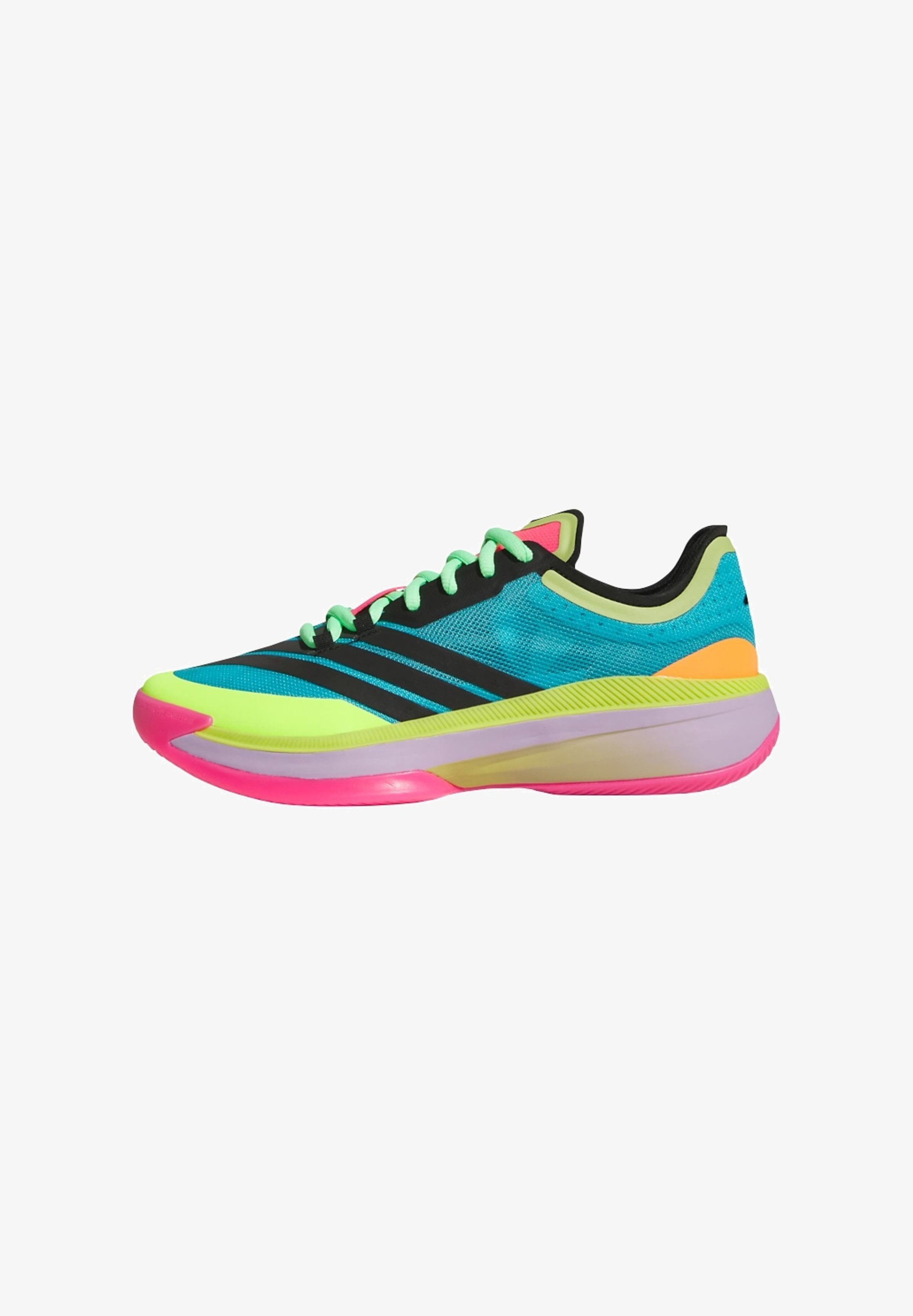 adidas Performance SELECT - Basketbalschoenen - helder roze/poederpaars/preloved lime