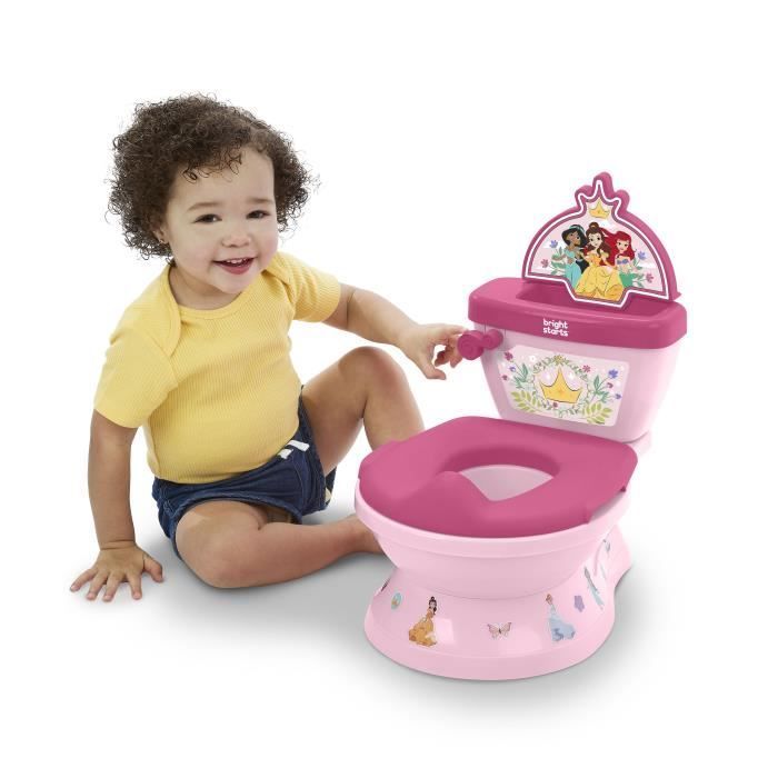 DISNEY BABY - PRINCIPESSE - Mini WC con riduttore per sedile incluso, 2 in 1, MySize, vasino rimovibile per una facile pulizia