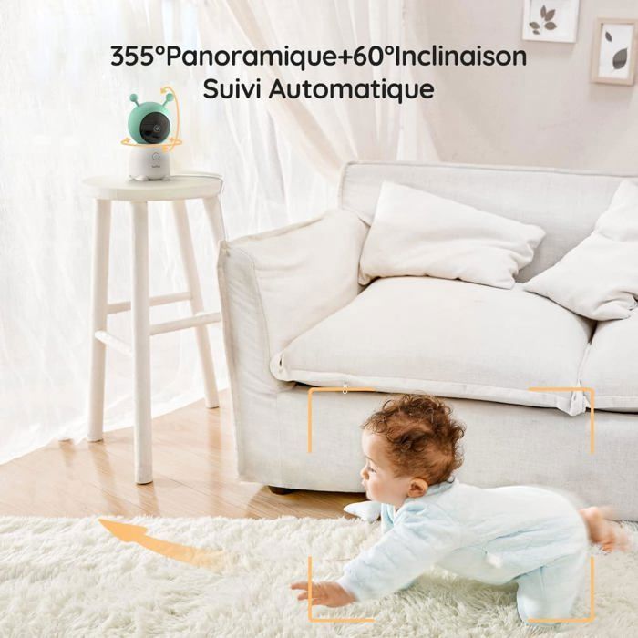 Cámara monitora para bebés de 5