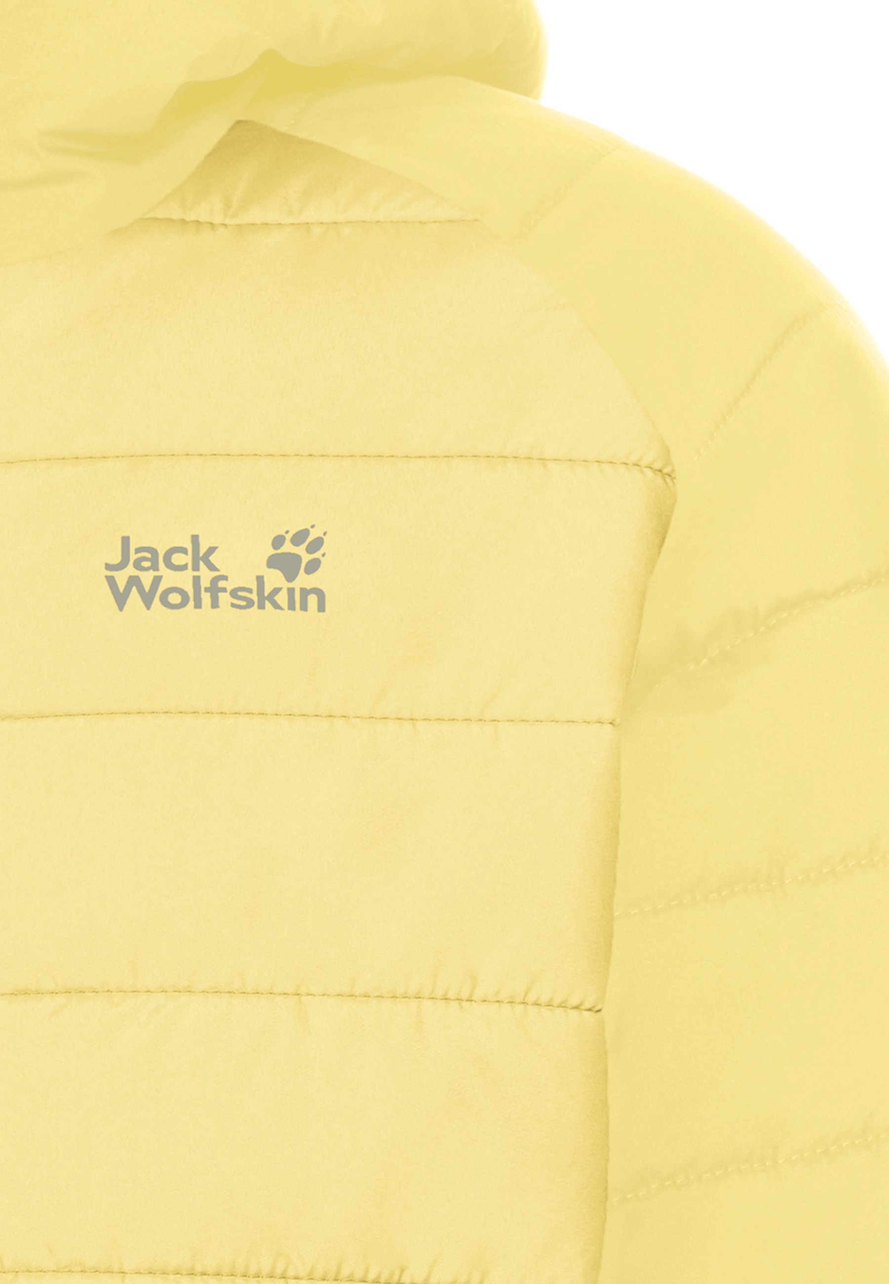 Jack Wolfskin NEW ZENON - Giacca da sci - lemon ice