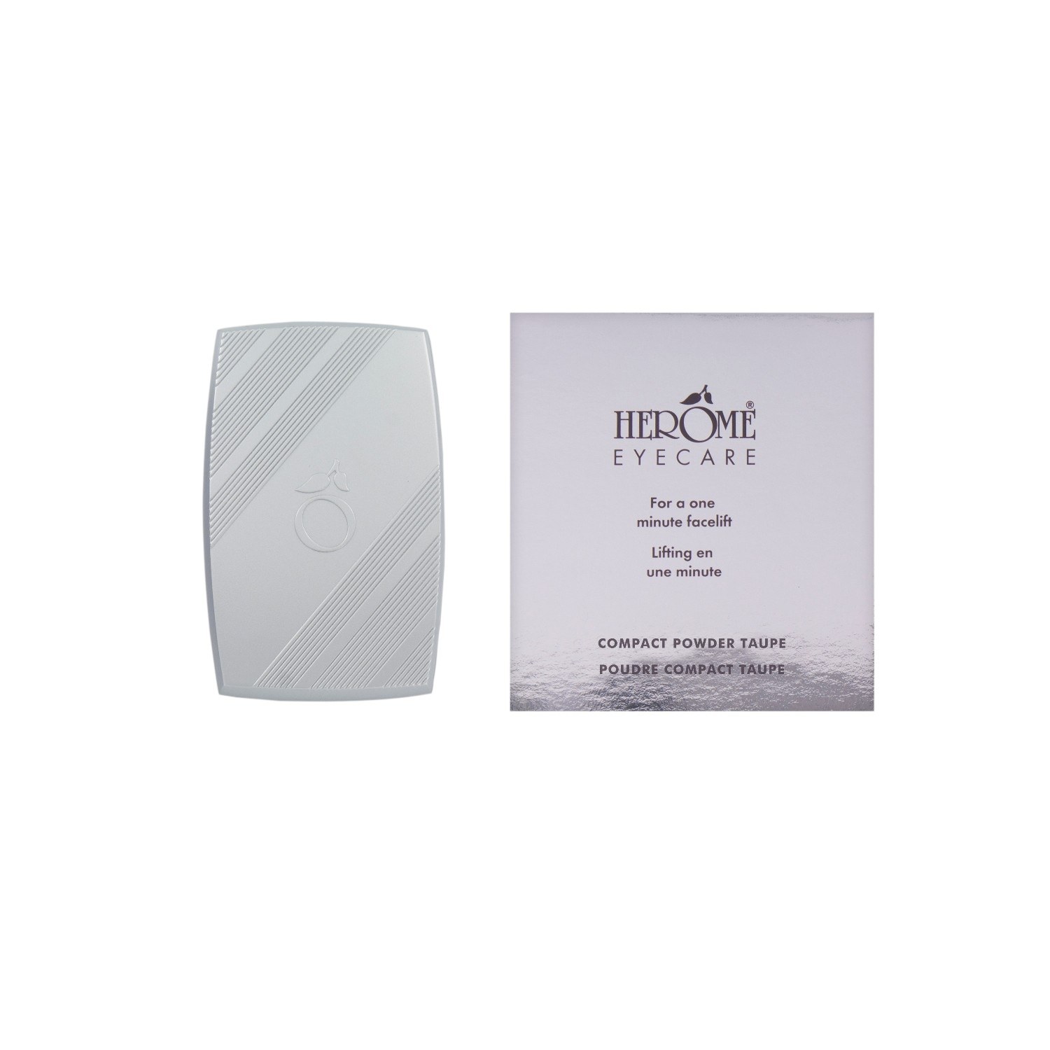 Herome Cosmetics púder na obočie (kompaktný púder) takmer čierna - 1 kus