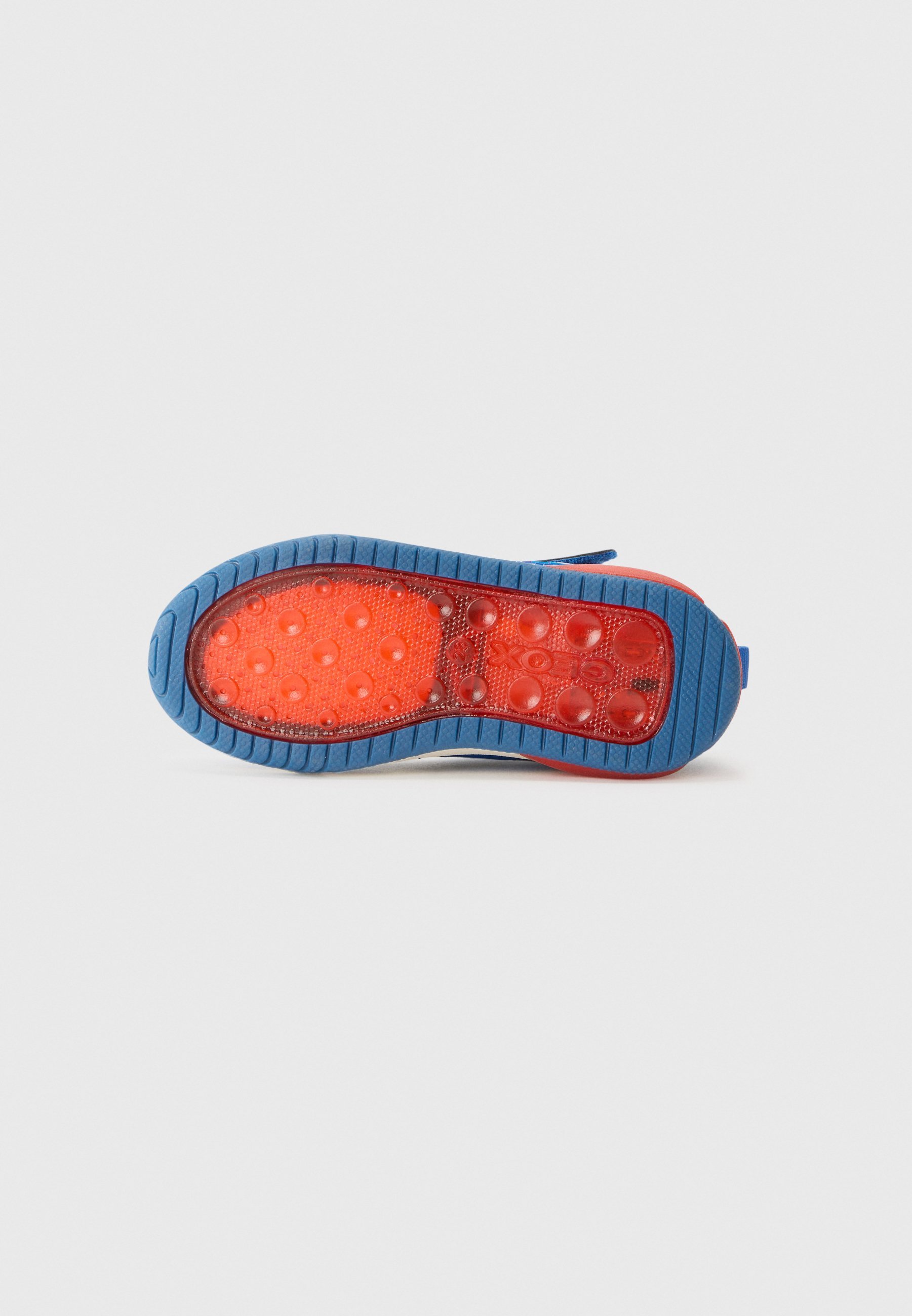 Geox INEK - Hoge sneakers - koningsblauw/rood