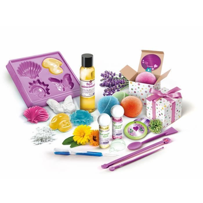 Jeu de création de savons - CLEMENTONI - Mon laboratoire des savons - Pour enfants à partir de 8 ans