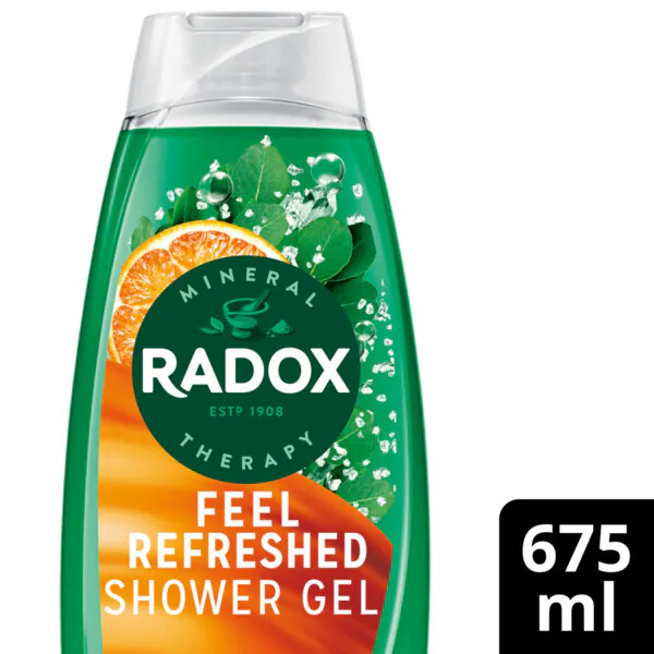 Bagnoschiuma Radox Mineral Therapy Feel Refreshed 675 ml