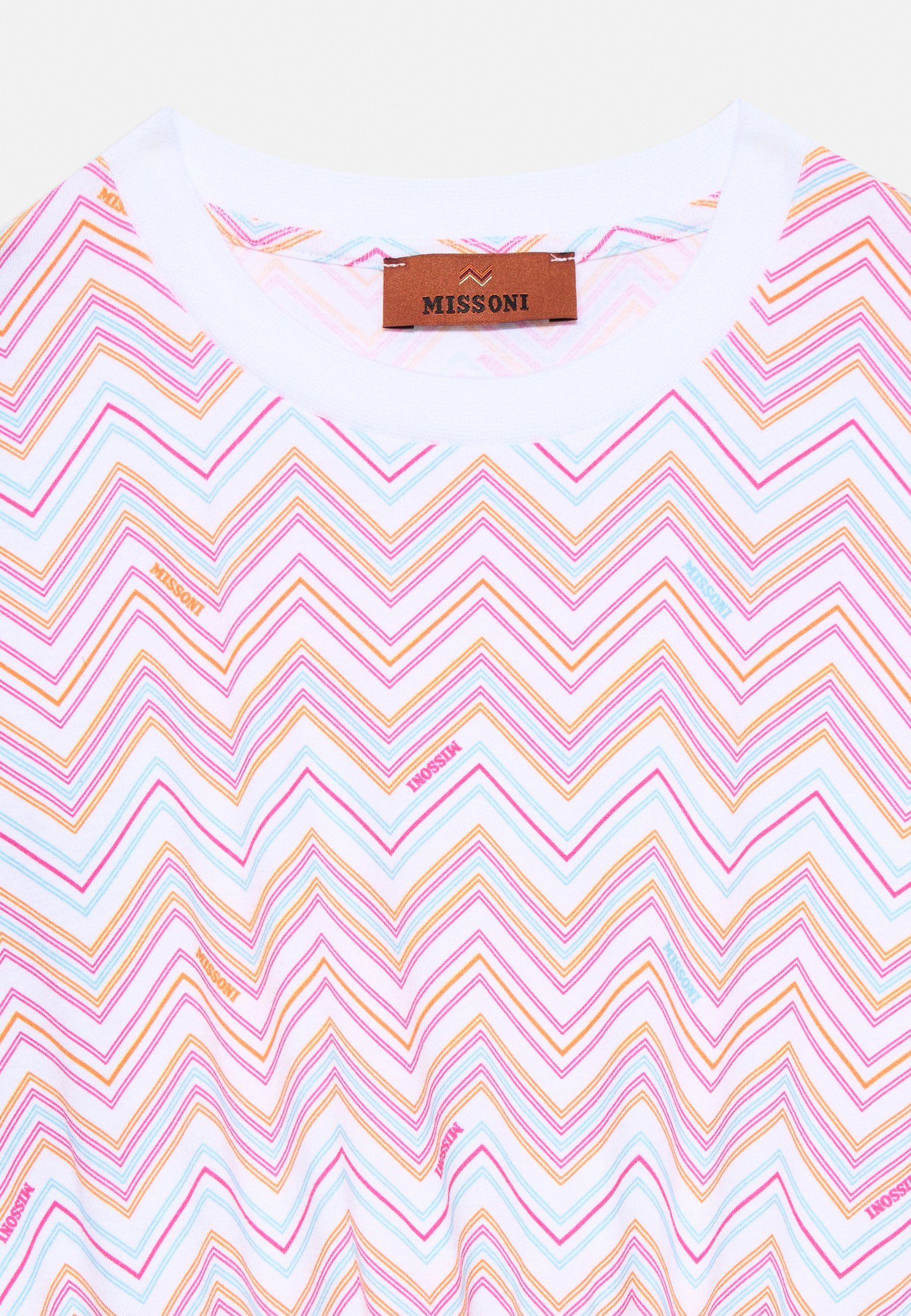 Abito Missoni - Abito in jersey - bianco/colorato