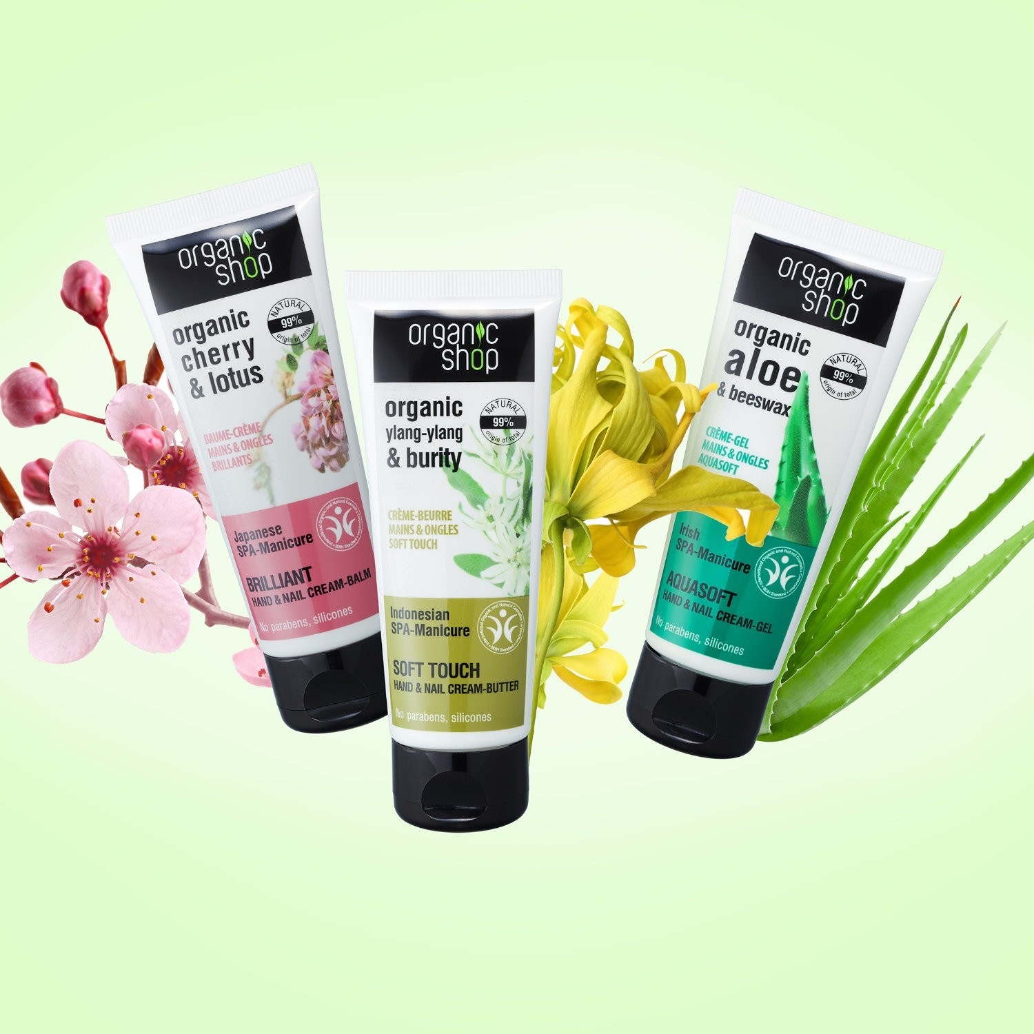 Organic Shop Beurre crème mains & ongles Spa d'Indonésie