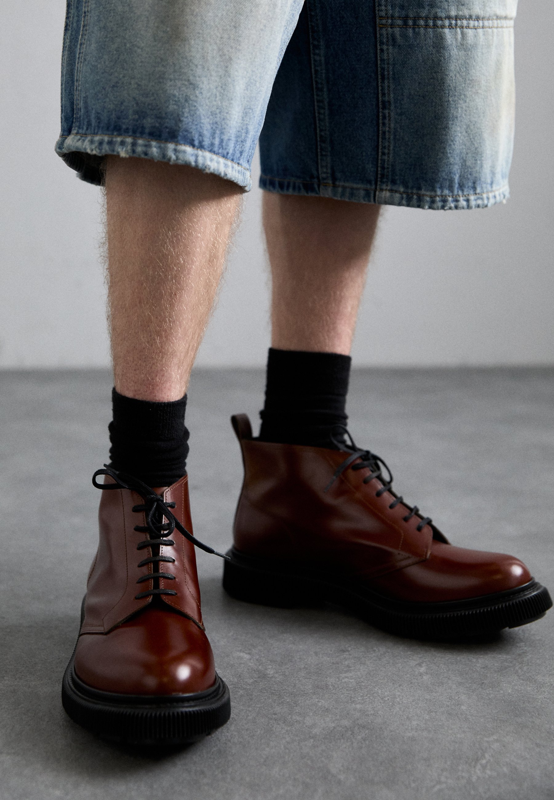 Adieu TYPE 121 UNISEX - Enkellaarsjes - goudbruin