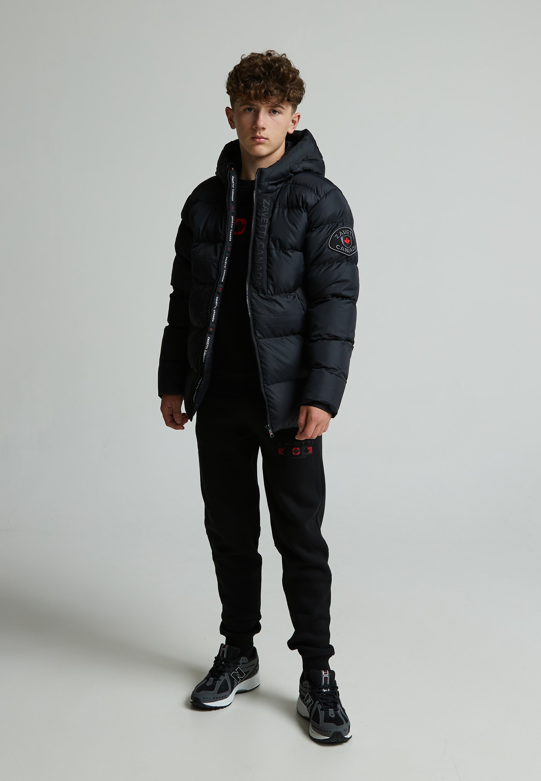 Zavetti Canada GATTALINI PUFFER JACKET - Cappotto invernale - nero intenso