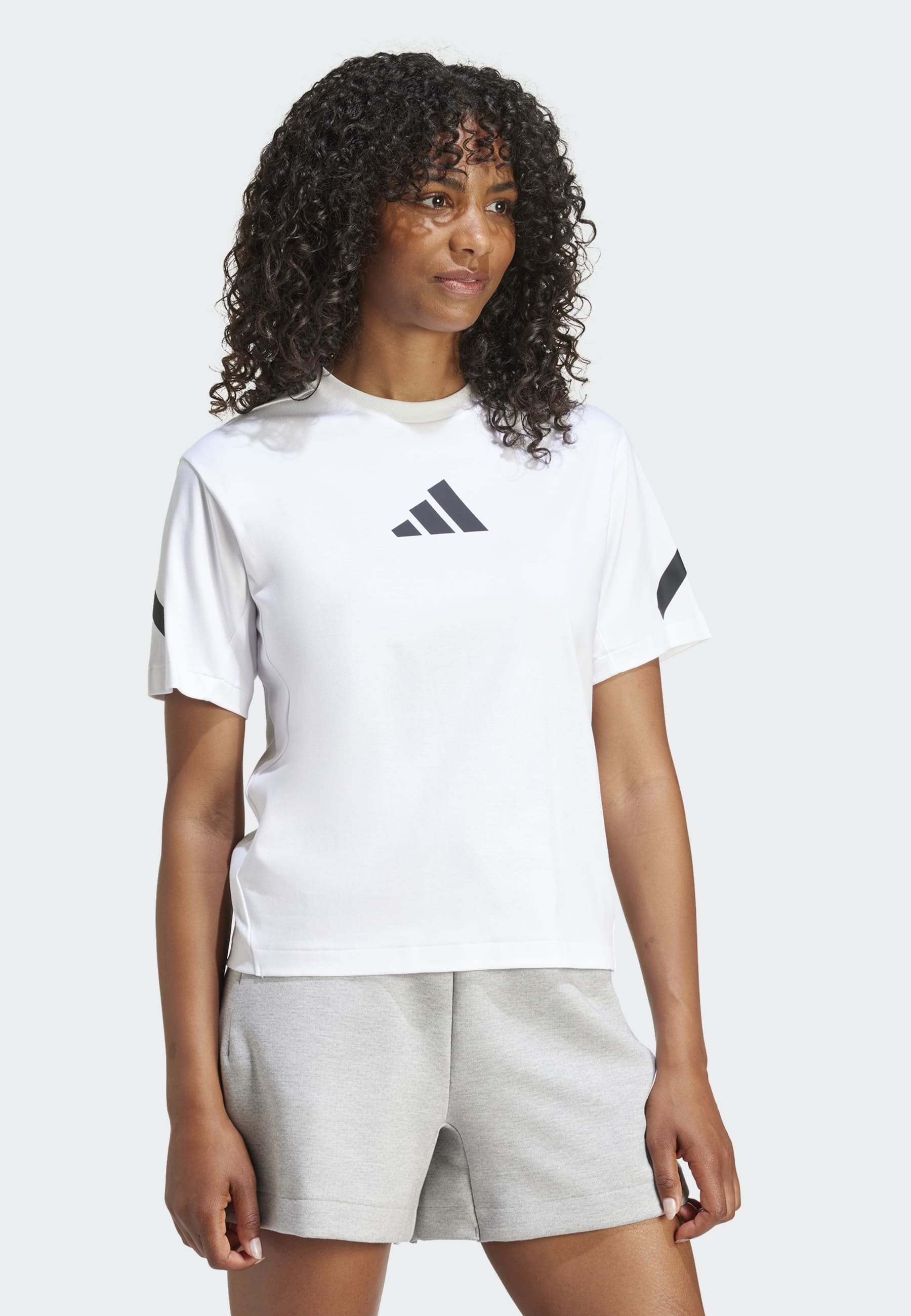 adidas Sportswear ZNE TEE - Sport T-shirt - wit