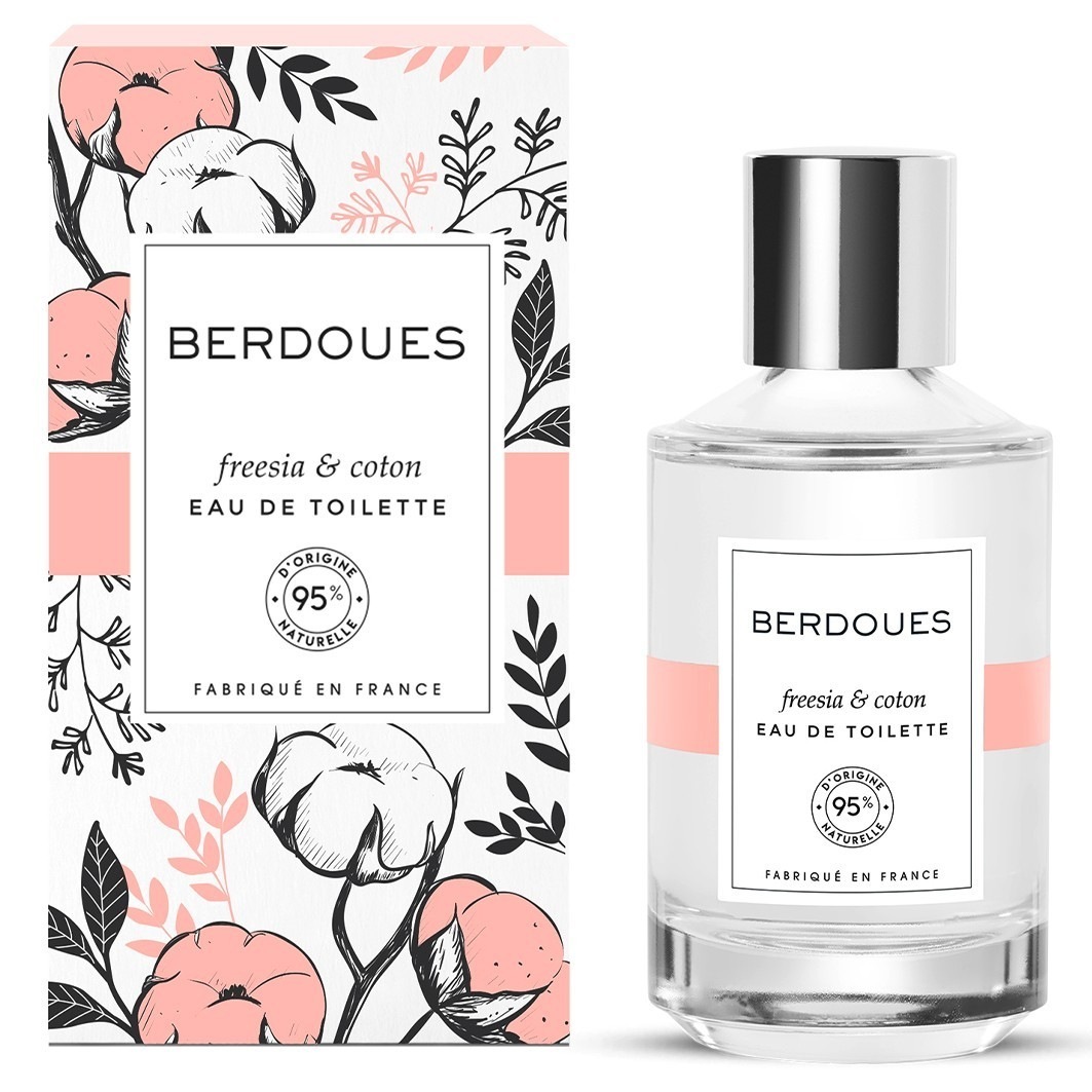 Berdoues Eau de Toilette Freesia & Cotton - 100 ml